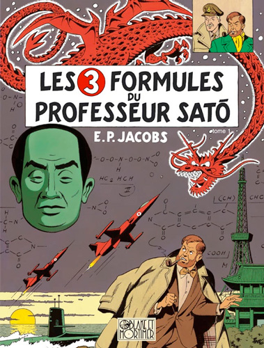 Couverture Les 3 formules du professeur Sato - Tome 1, Mortimer  Tokyo