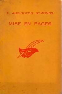 Couverture Mise en pages Librairie des Champs-Elyses - Le Masque