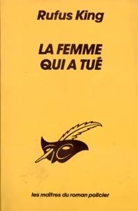 Couverture La Femme qui a tu Librairie des Champs-Elyses - Le Masque