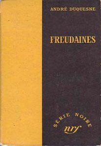 Couverture Freudaines Gallimard