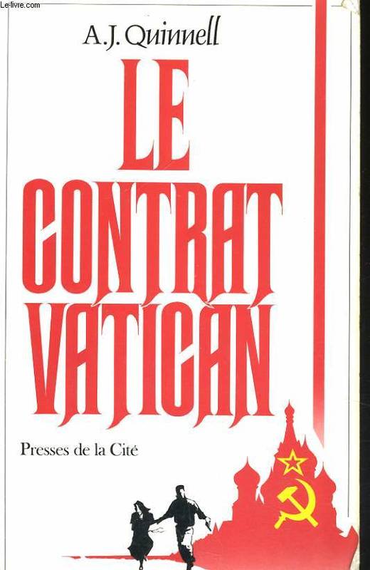 Couverture Le contrat Vatican