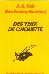 Couverture Des yeux de chouette Librairie des Champs-Elyses - Le Masque