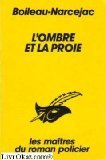 Couverture L'ombre et la proie
