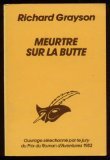 Couverture Meurtre sur la butte Librairie des Champs-Elyses - Le Masque