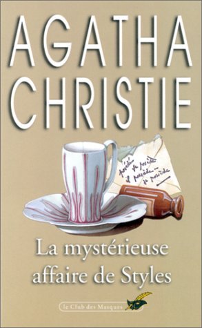 Couverture La Mystérieuse affaire de Styles Librairie des Champs-Elysées - Le Masque