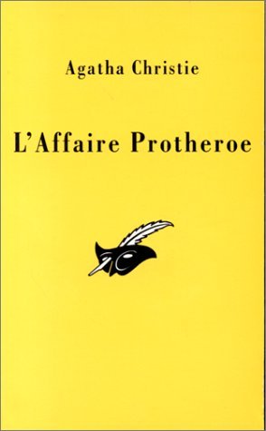 Couverture L'Affaire Protheroe Librairie des Champs-Elyses - Le Masque