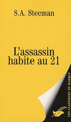 Couverture L'Assassin habite au 21 Librairie des Champs-Elysées - Le Masque
