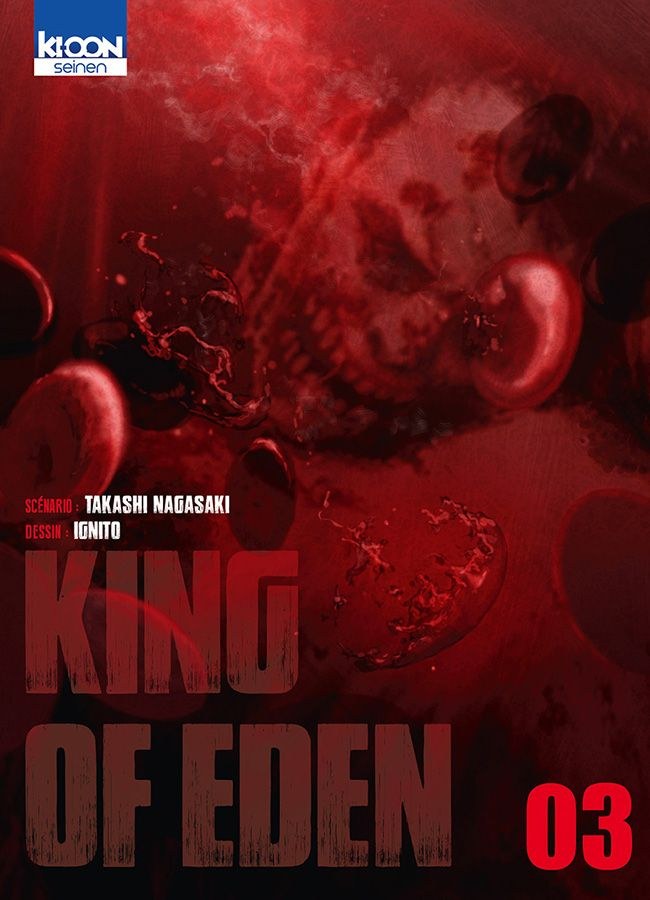 Couverture King of Eden tome 3