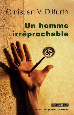 Couverture Un Homme irrprochable Editions Jacqueline Chambon