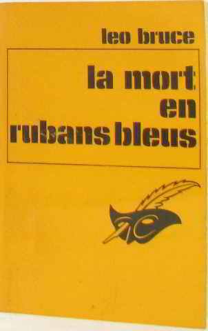 Couverture La Mort en rubans bleus Librairie des Champs-Elyses - Le Masque