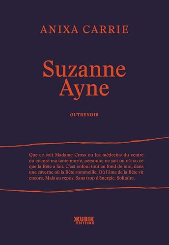 Couverture Suzanne Aynes