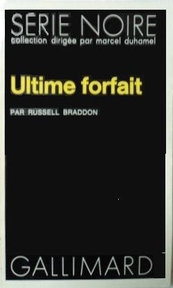 Couverture Ultime forfait Gallimard
