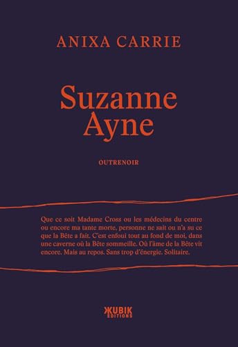 Couverture Suzanne Aynes