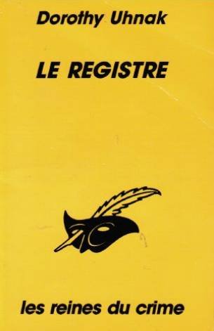Couverture Le Registre Librairie des Champs-Elyses - Le Masque
