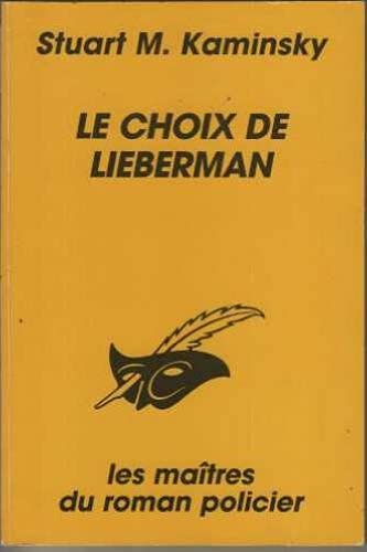 Couverture Le Choix de Lieberman Librairie des Champs-Elyses - Le Masque