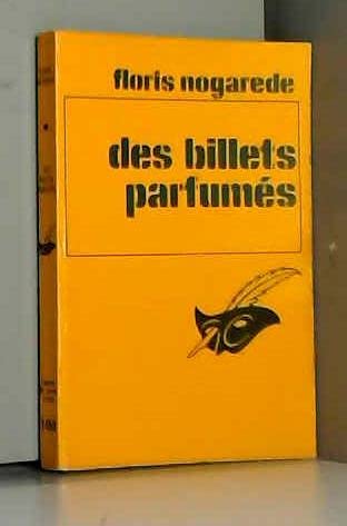 Couverture Des Billets parfums Librairie des Champs-Elyses - Le Masque