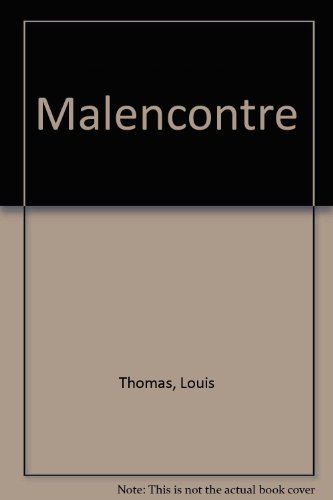 Couverture Malencontre