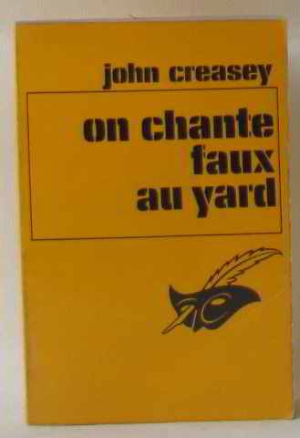 Couverture On chante faux au Yard Librairie des Champs-Elyses - Le Masque