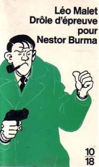 Couverture Drle d'preuve pour Nestor Burma