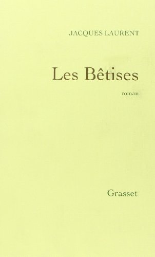 Couverture Les Btises