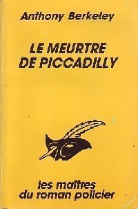 Couverture Le Meurtre de Piccadilly Librairie des Champs-Elyses - Le Masque
