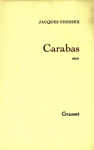 Couverture Carabas Grasset