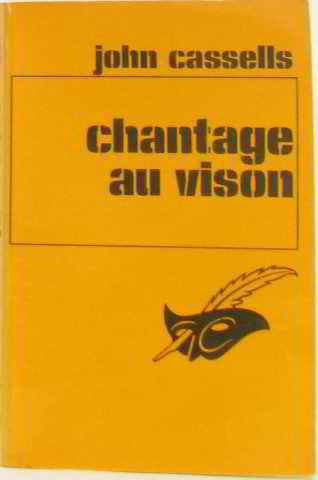 Couverture Chantage au vison Librairie des Champs-Elyses - Le Masque