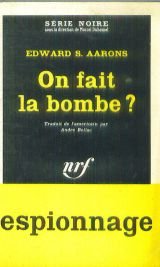 Couverture On fait la bombe ? Gallimard