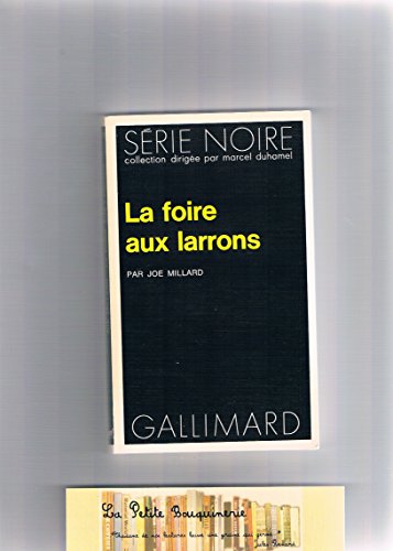 Couverture La Foire aux larrons Gallimard