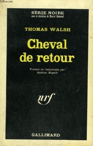 Couverture Cheval de retour Gallimard