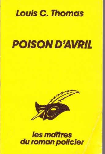 Couverture Poison d'avril Librairie des Champs-Elyses - Le Masque