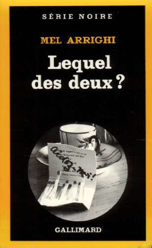 Couverture Lequel des deux ? Gallimard