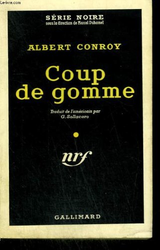Couverture Coup de gomme Gallimard
