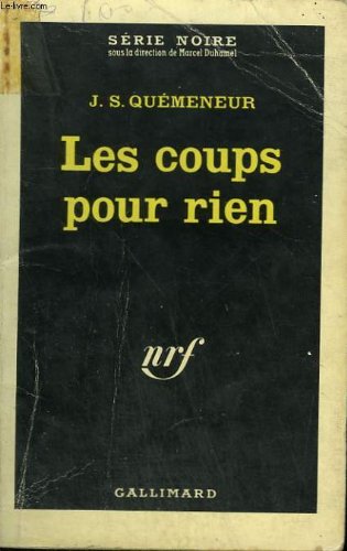 Couverture Les Coups pour rien Gallimard
