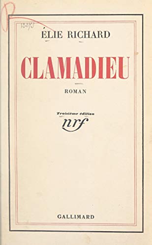 Couverture Clamadieu Gallimard