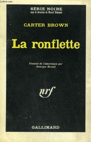 Couverture « La Ronflette »