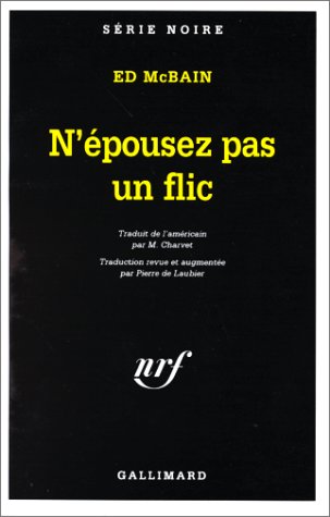 Couverture N'pousez pas un flic Gallimard