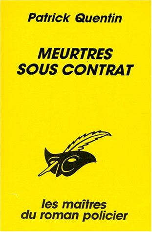 Couverture Meurtres sous contrat Librairie des Champs-Elyses - Le Masque