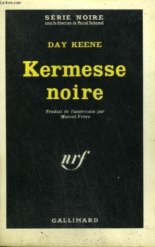 Couverture Kermesse noire Gallimard