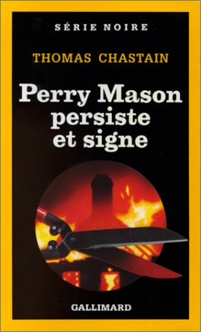 Couverture Perry Mason persiste et signe Gallimard