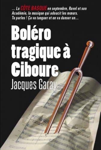 Couverture Bolro tragique  Ciboure Editions Cairn
