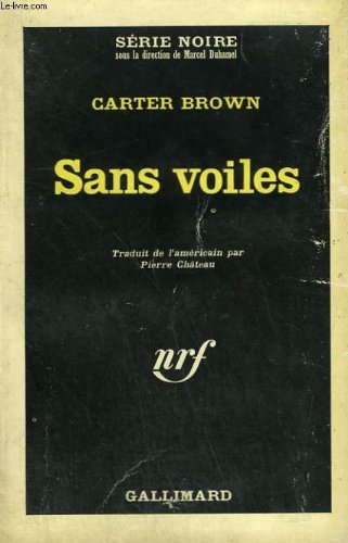 Couverture Sans voiles Gallimard