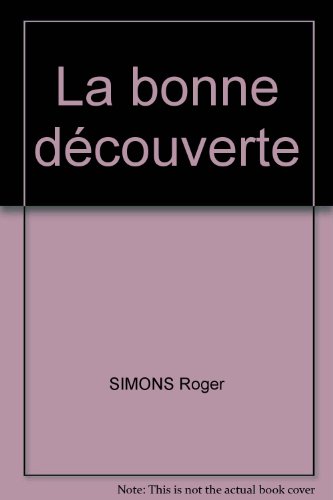 Couverture La bonne dcouverte Librairie des Champs-Elyses - Le Masque