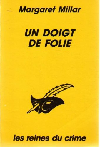 Couverture Un doigt de folie Librairie des Champs-Elyses - Le Masque