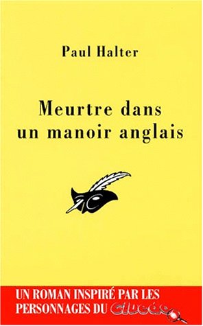 Couverture Meurtre dans un manoir anglais Librairie des Champs-Elyses - Le Masque