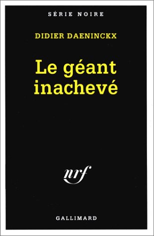 Couverture Le Gant inachev Gallimard