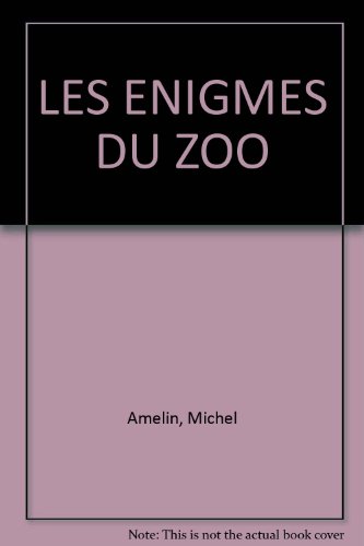 Couverture Les nigmes du zoo Bayard