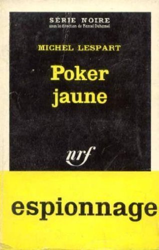 Couverture Poker jaune Gallimard
