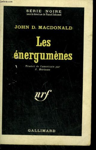 Couverture Les nergumnes Gallimard