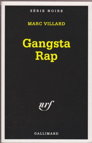 Couverture Gangsta Rap Gallimard